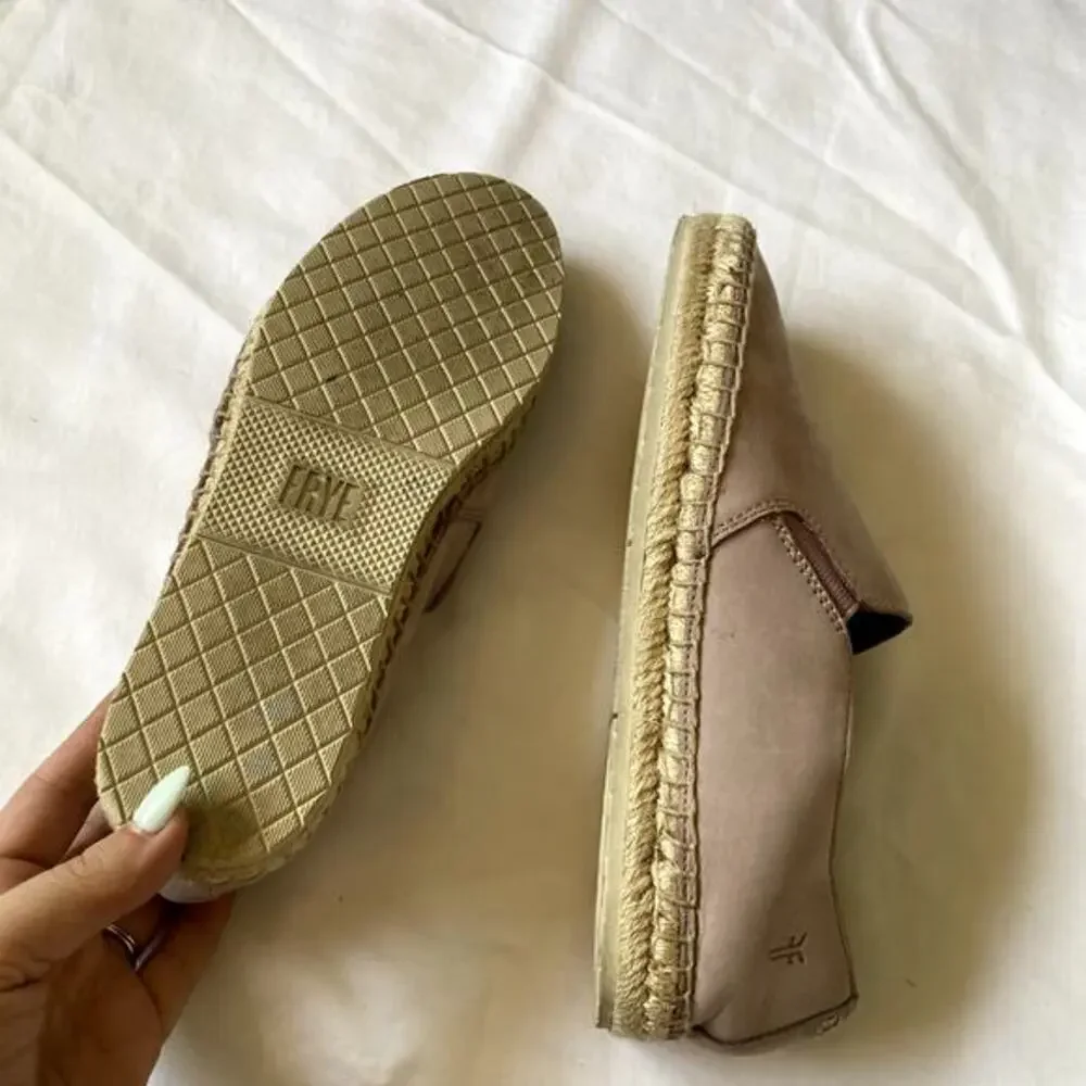 Frye 7.5 light‎ pink  Espadrille Flats